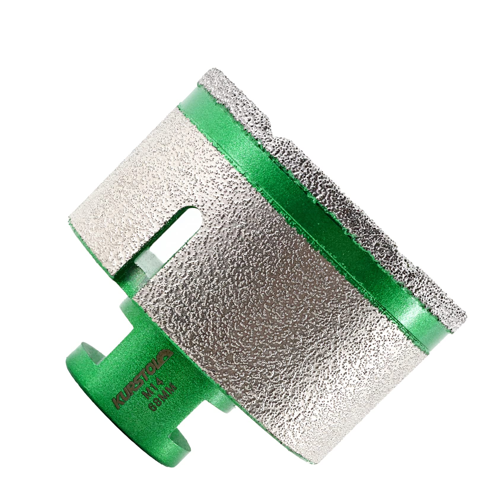 Diamentowa koronka wiertnicza – diamentowa frezarka palcowa 68 mm wiertło diamentowe wiertło diamentowe otwornice do porcelany, płytek, granitu, marmuru, wiercenia na sucho