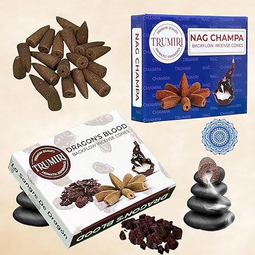 Vista 144 de Paquete combinado de conos de incienso de reflujo – 10 opio + 10 conos de incienso perfumados de cannabis