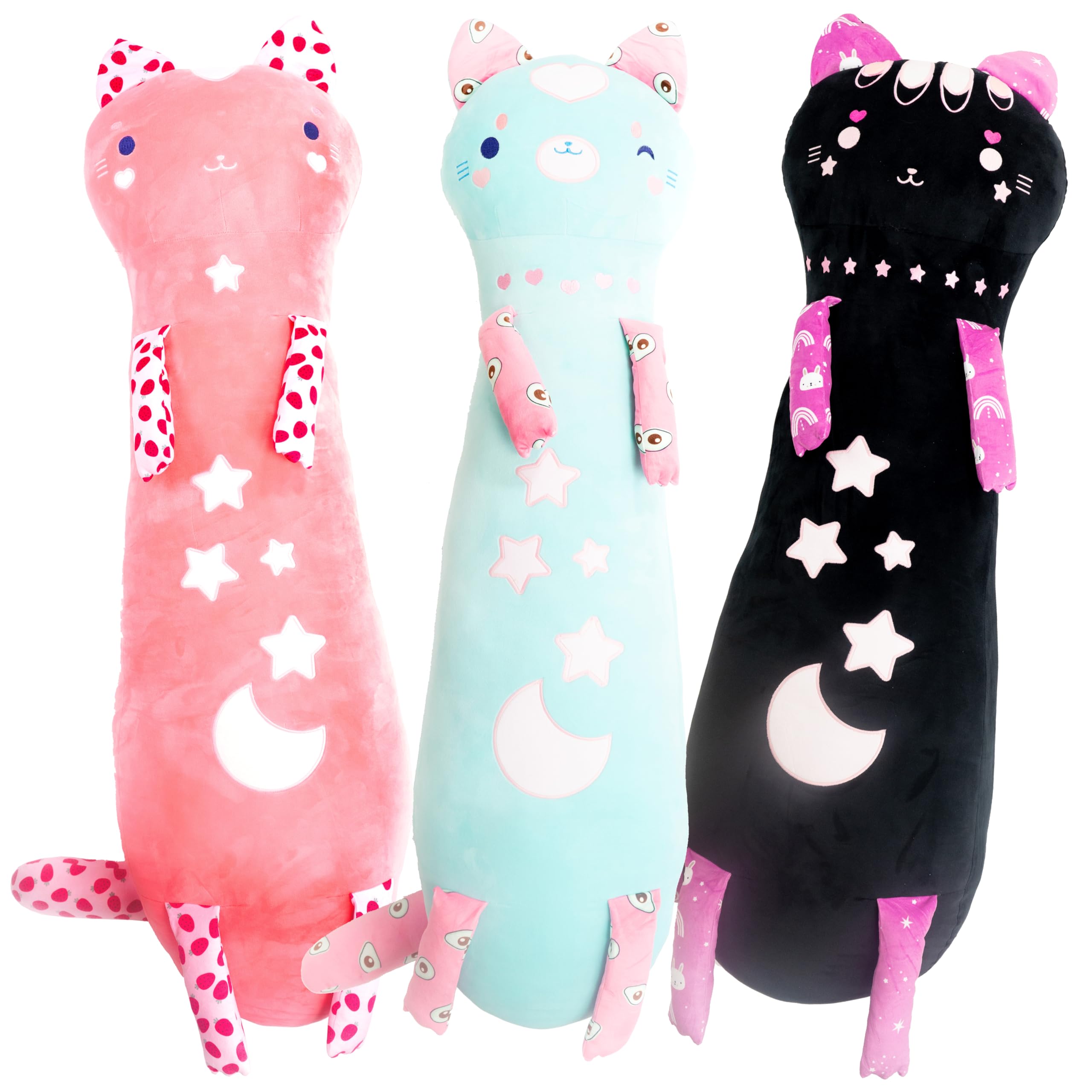 Nice Group - MOMOMOMI Takai 120 cm, 1 muñeco de Gato Sorpresa