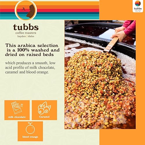 Miniatura 4 de tubbs coffee roasters Café de grano entero Costa Rica - 100% granos de café arábica tostado medio - pequeños lotes tostados granos de café enteros -