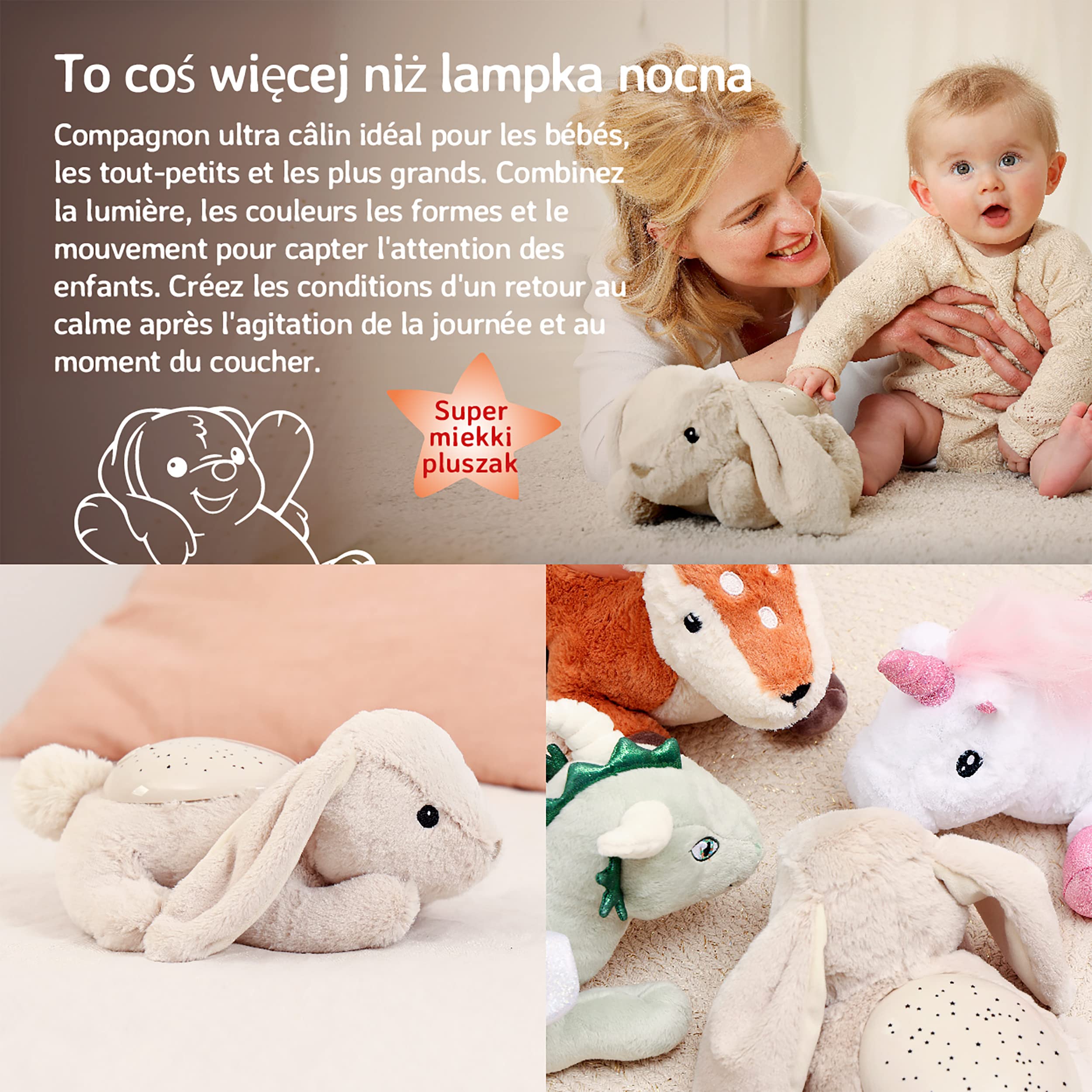 Cloud B Buddies lampka nocna