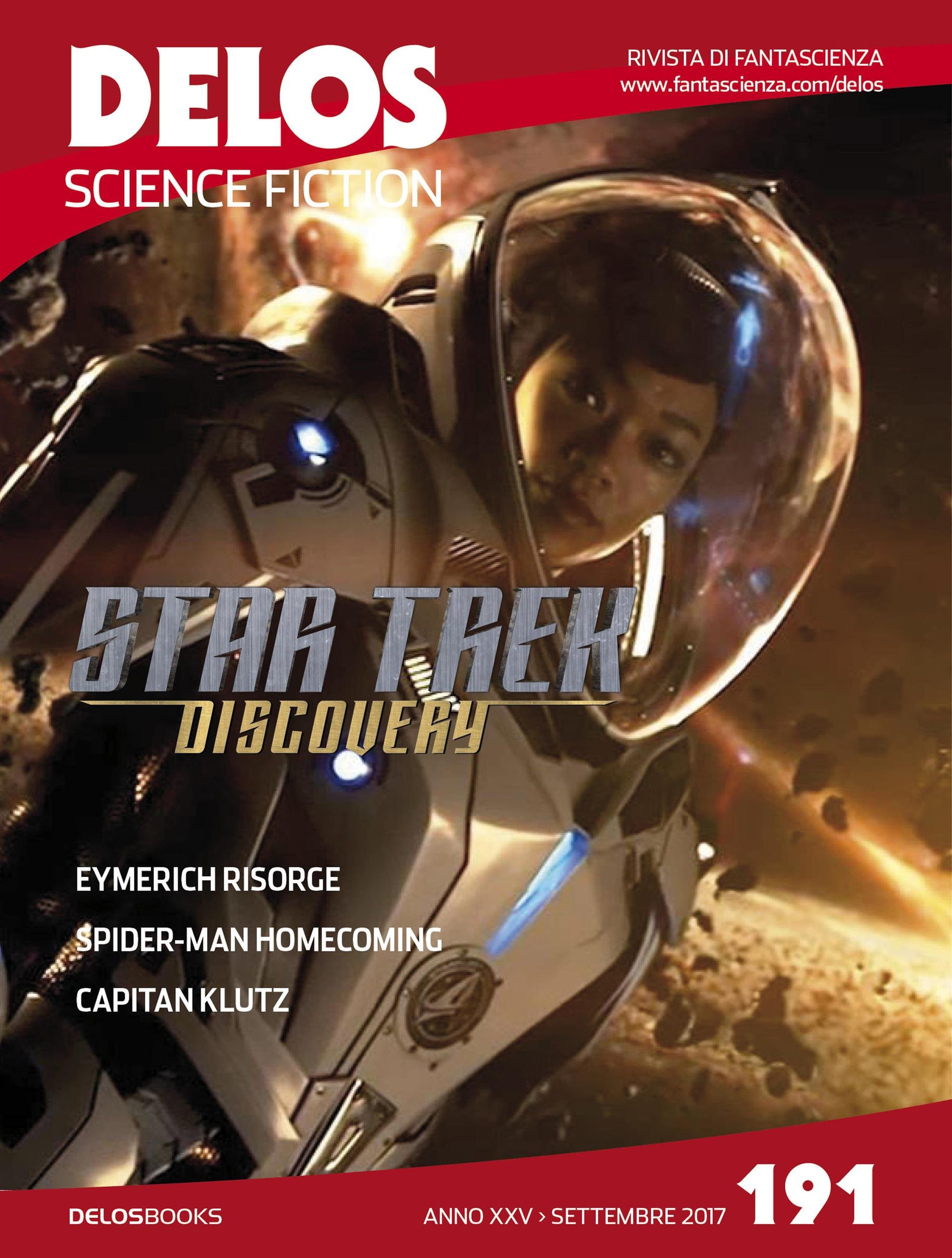 Cover of Delos Science Fiction, #191 - Settembre 2017