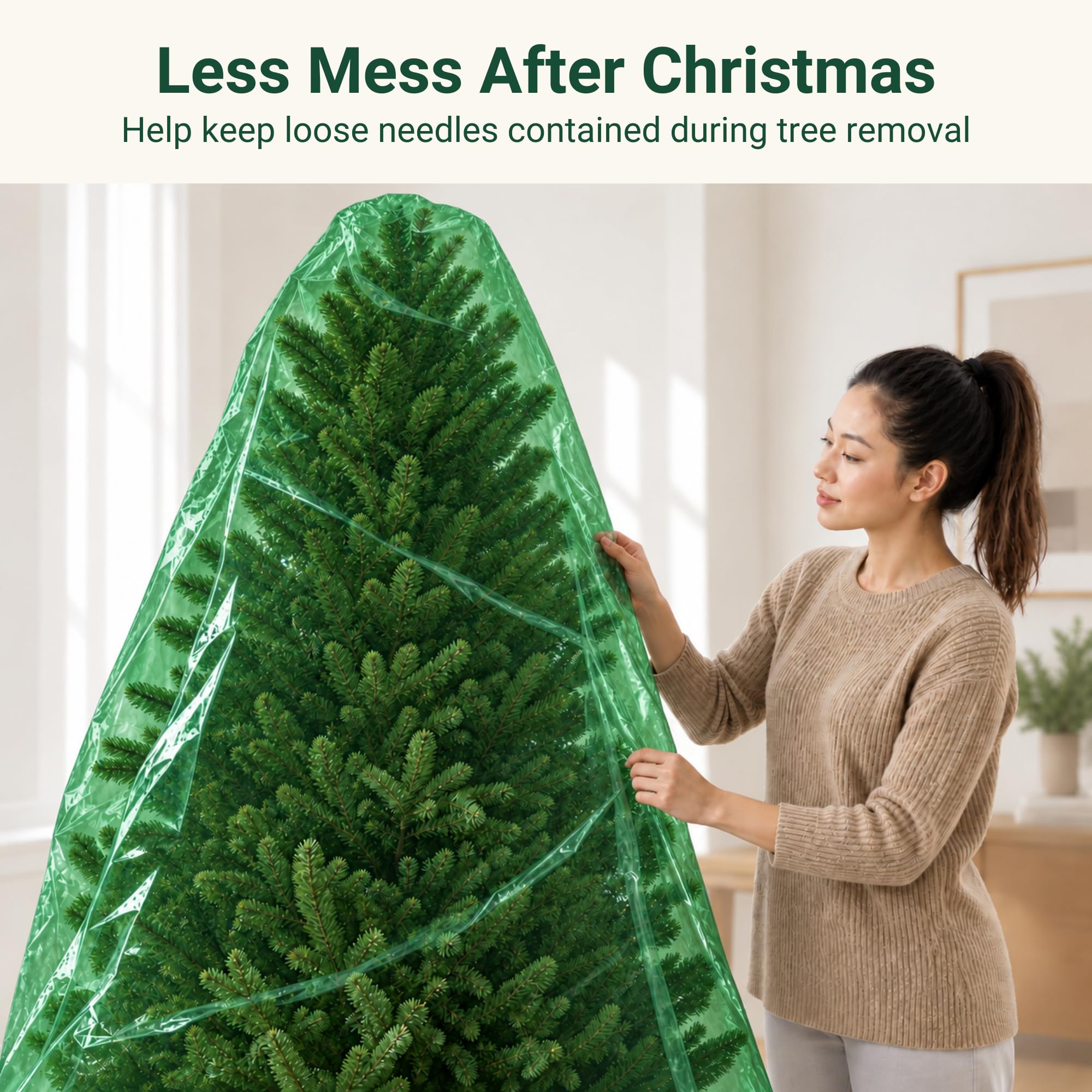 Amazon.co.jp: VicMore クリスマスツリーディスポーザーバッグ、9 x 6