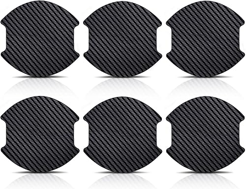 Miniatura 4 de Protector magnético para cuenco de puerta de automóvil, 6 piezas de película protectora de arañazos de pintura para manija de puerta de automóvil,