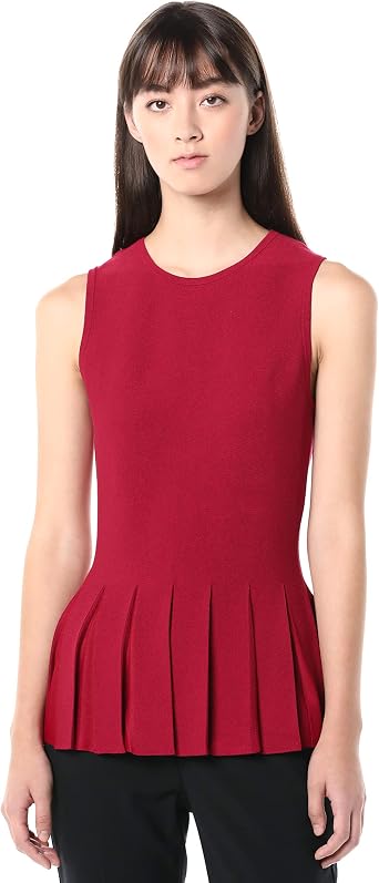 Theory Womens Pleated Peplum B : Amazon 