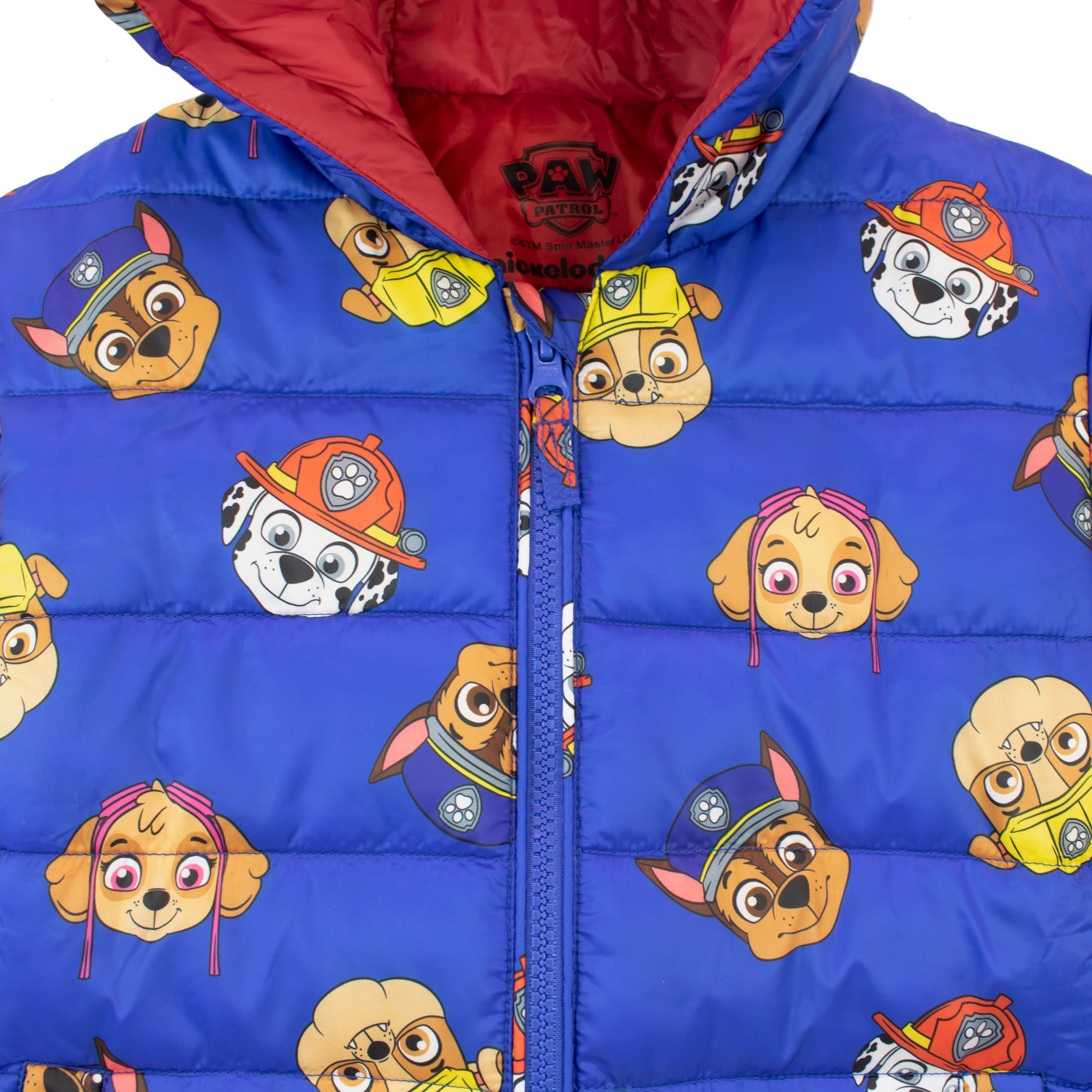 Paw Patrol Niños Abrigo Chase Rubble