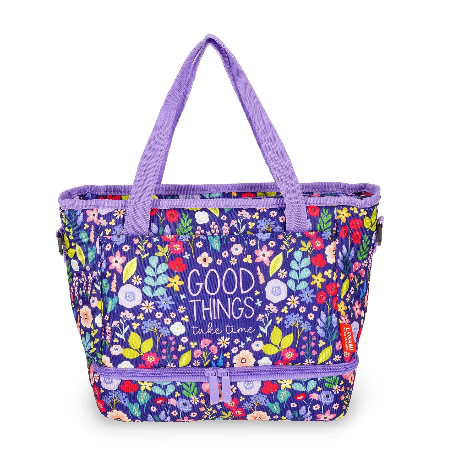 Lunch Bag - Flowers - 10,8 Lt