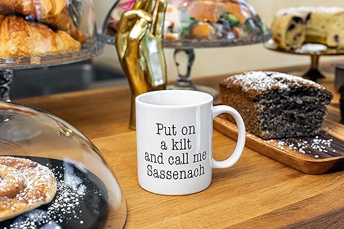 Miniatura 5 de Taza de café Call Me Sassenach, mercancía Outlander para mujeres, taza de café para los fans de Jamie