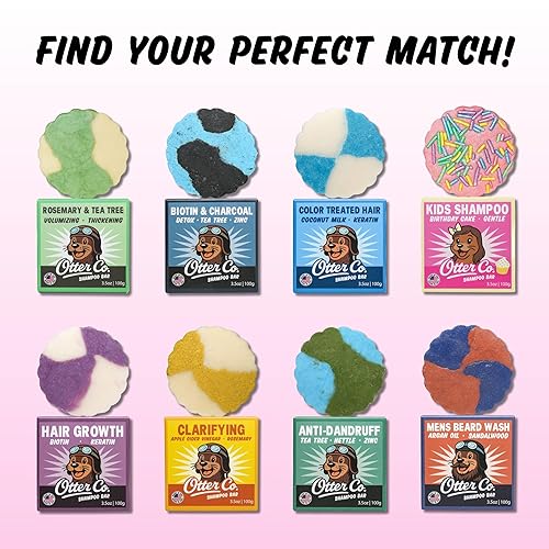 Miniatura 5 de Otter co. Kids Gentle Birthday Cake - Champú para niños pequeños sin lágrimas, sin sulfatos y no tóxico, fabricado con ingredientes orgánicos,