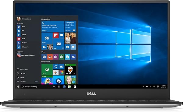 Dell XPS 13 9350 - Pantalla para portátil de 13,3" (InfinityEdge, FHD 1080p, 6ta generación, Intel Skylake de hasta 2,8 GHz, 8GB RAM, 256 GB SDD, Bluetooth, Windows 10 Professional (reacondicionado certificado) 🥇✔️ ® A Pedido 🏆™