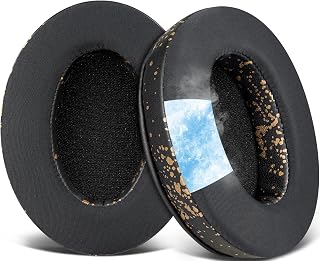 SOULWIT Earpads for ATH M50X/M40X, HyperX Cloud 2/3/Alpha, MDR-7506, Arctis 7/9/5/Nova 7/Pro Wired, G Pro X, Sennheiser HD280, Razer Kaira/Barracuda/Kraken Series, Turtle Beach Stealth,Cooling Gel-B G