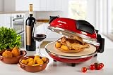 """Ariete 909 Fast and Compact Pizza Making Machine for Both Fresh and Frozen Pizzas, Forno Pizza da Gennaro equipped with a Timer and 5 Temp Levels, 1200 watts (Red)""" - 7