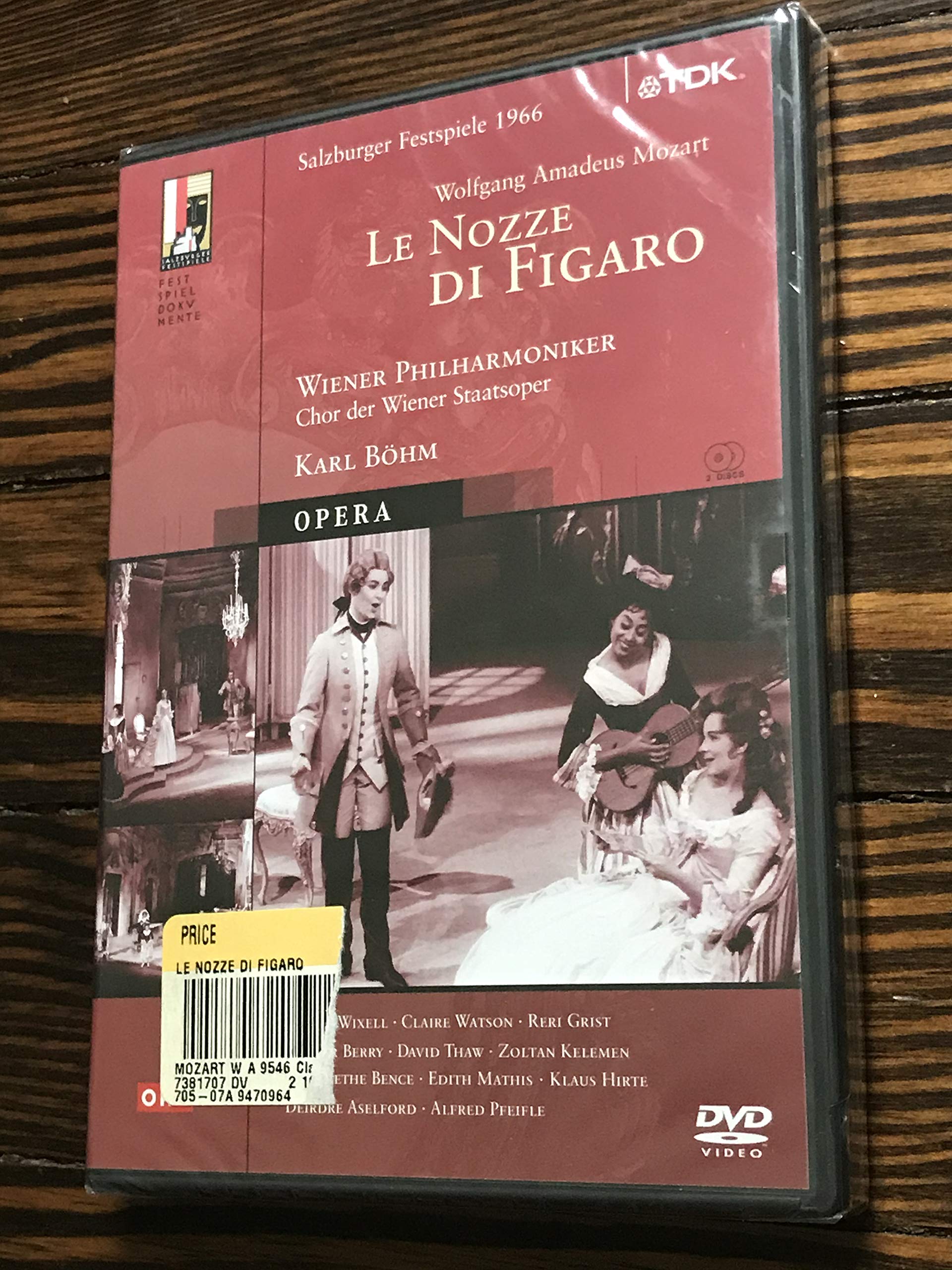 Wolfgang Amadeus Mozart: Le Nozze di Figaro [Import] [DVD]