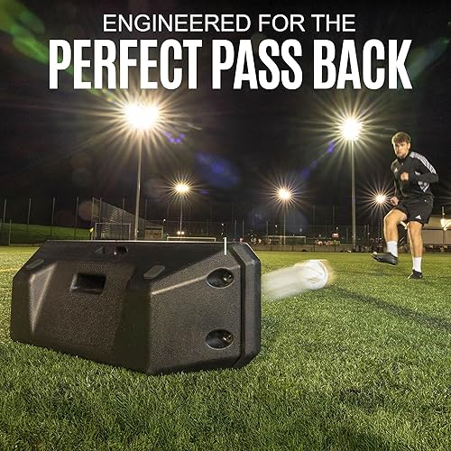 Miniatura 2 de QUICKPLAY Replay Boombox - Tabla de rebote de fútbol  Rebotador portátil de doble superficie con ángulo ajustable  Equipo de entrenamiento de fútbol