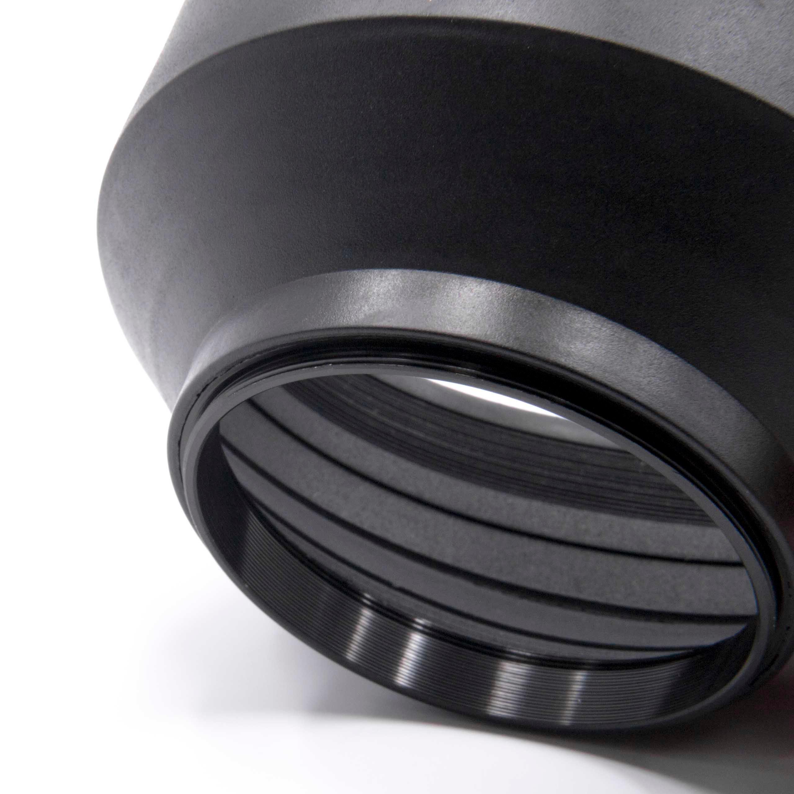 Paraluce Vhbw Compatibile Con Nikon 300 Mm 2.8 AF-S VR IF ED, 35 Mm 2 Af D 52mm Obiettivo Nero Gomma Rotondo 72 Cm