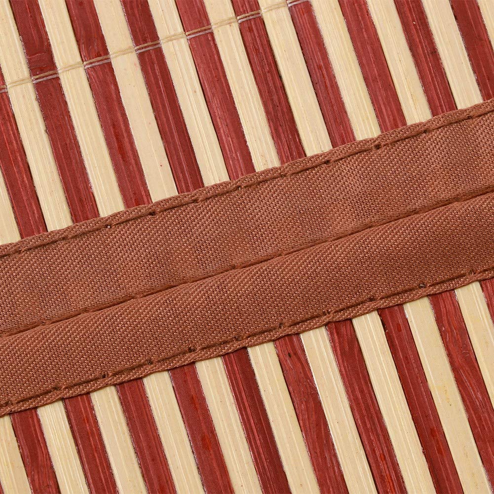 Materasso Estivo Pieghevole per Materassino Estivo Pieghevole su Entrambi i Lati in bambù per Bambini Anziani (180 * 195 cm)