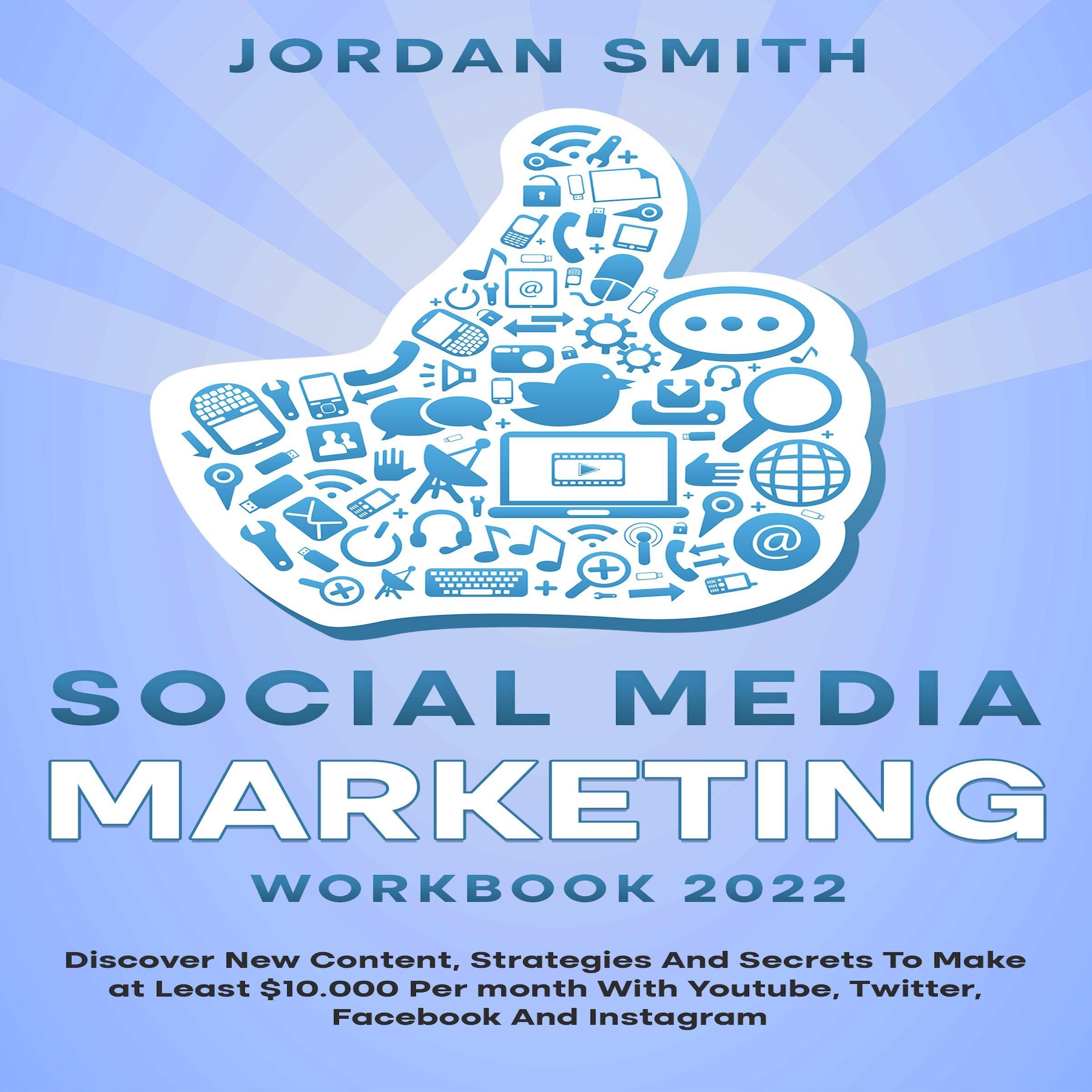 Cover art for Social Media Marketing Workbook 2022
