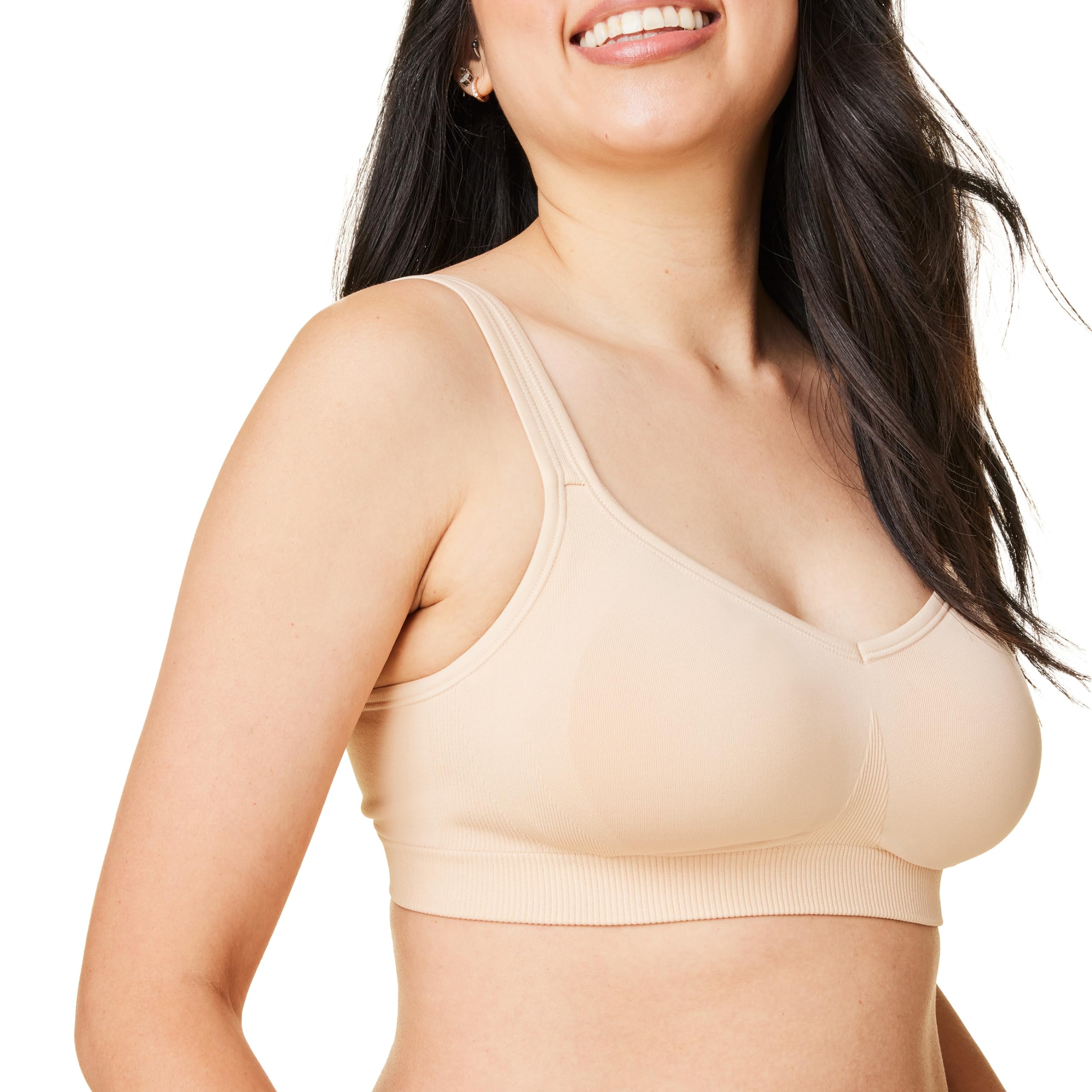 Bravado DesignsSustainable Everyday Bra Smoothing Seamless Wirefree Sculpt Bra | B to J Cups