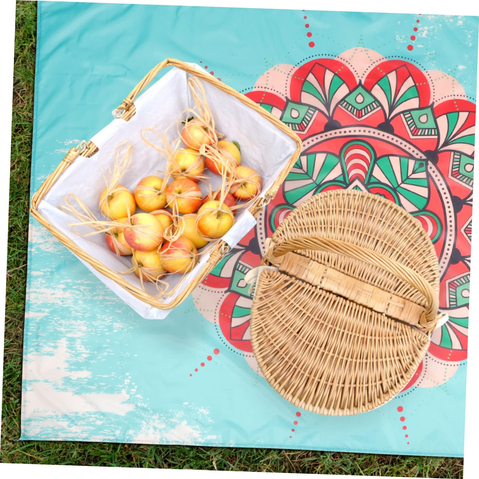 Mipcase Tappeto Spiaggia in Nylon Design Pieghevole per Campeggio e Relax Outdoor