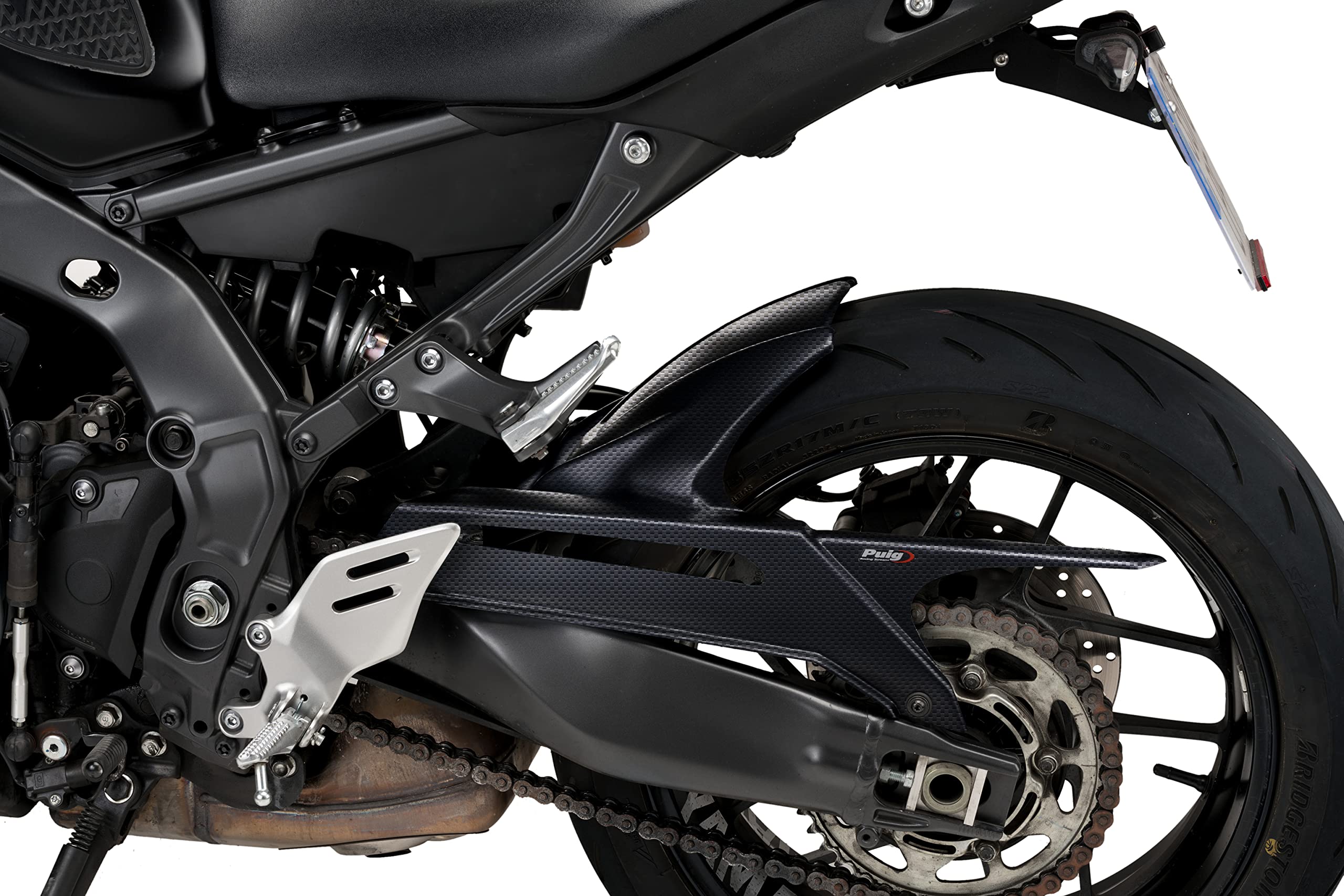 Puig 21226C Rear Fenders Carbon Look