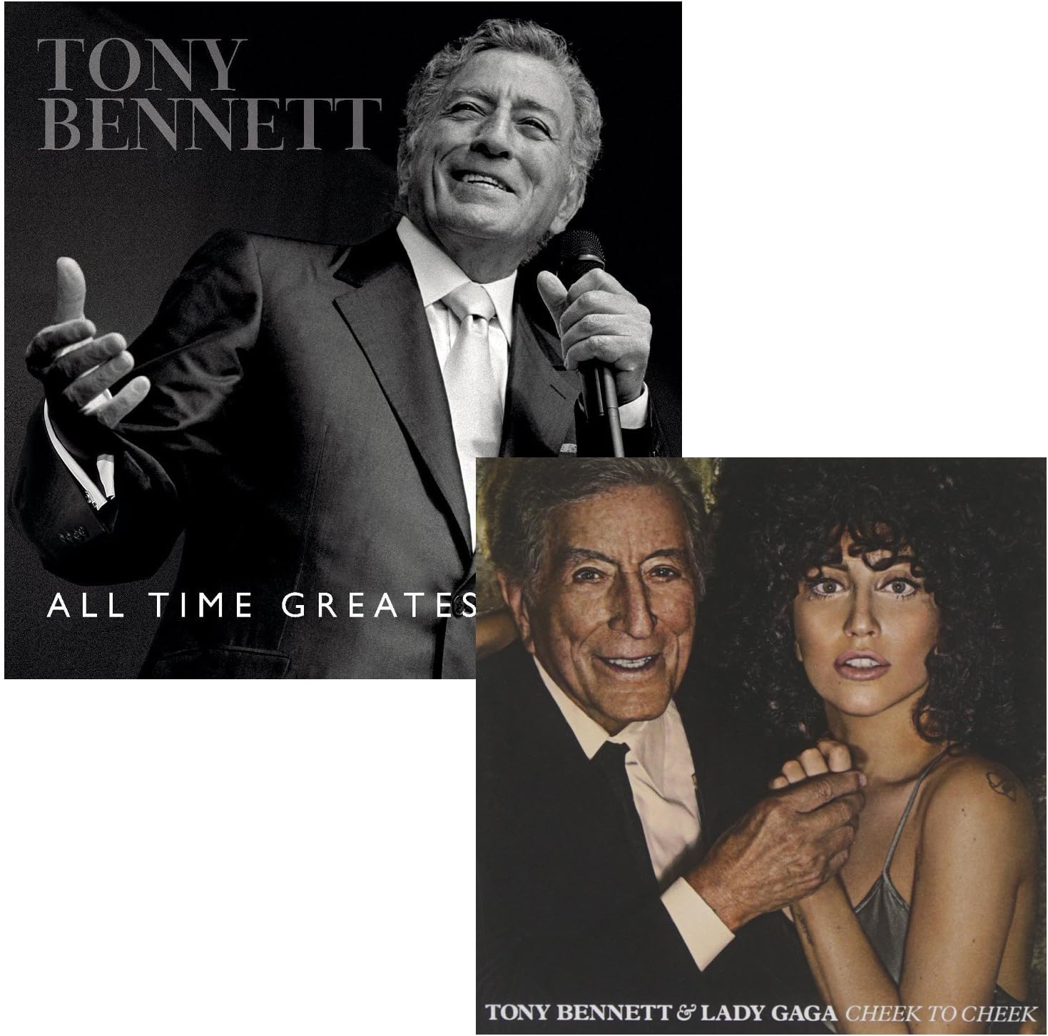 All Time Greatest Hits - Cheek To Cheek (Deluxe) - Tony Bennett and Lady Gaga 2 CD Album Bundling