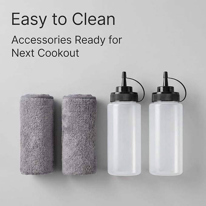 Kit de accesorios para plancha 7 piezas CharTango acero inoxidable miniatura 7