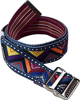 Gait Belt by LiftAid - Stylish Patient Walking and Transfer Belt with Metal Buckle - Assits Nurses, Caregivers, Occupation
