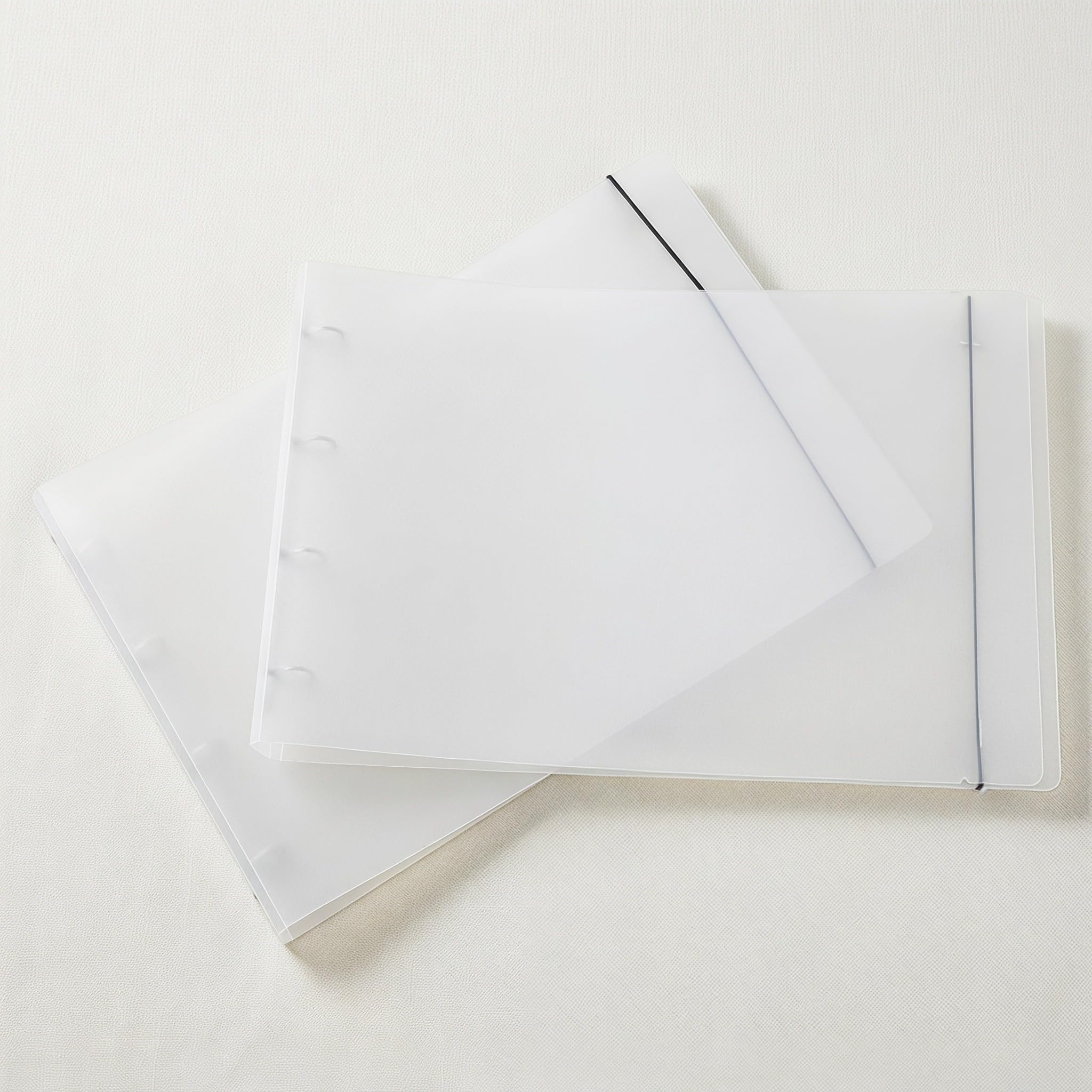 Gatuida Lot de 2 pochettes pour classeur A3, classeur pour carnet de notes