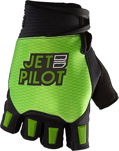 Miniatura 2 de Jetpilot Hold Fast Short Finger PWC Guantes - Deportes acuáticos de alta intensidad moto acuática, kayak, windsurf, kiteboarding, vela, buceo, surf