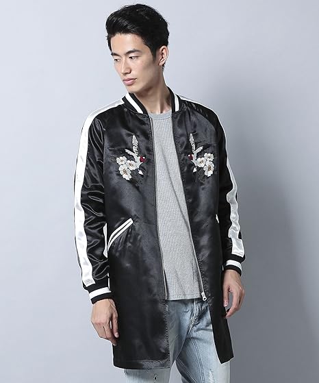 Amazon Co Jp Back Number バックナンバー Web限定 ロングスカジャン メンズ ファッション