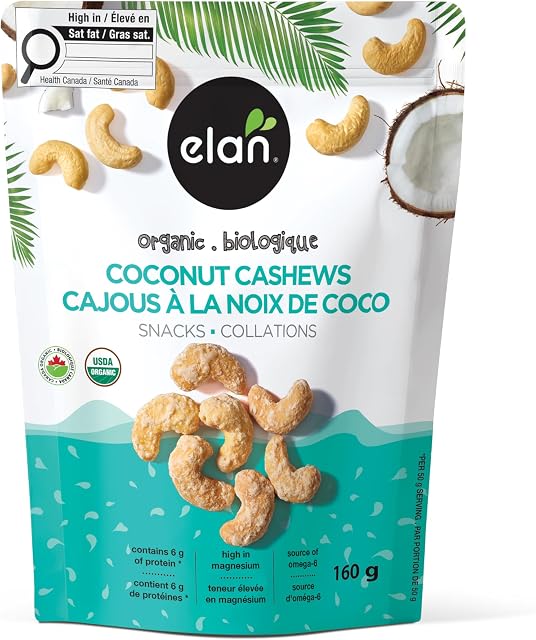 Organic Coconut Cashew Snacks