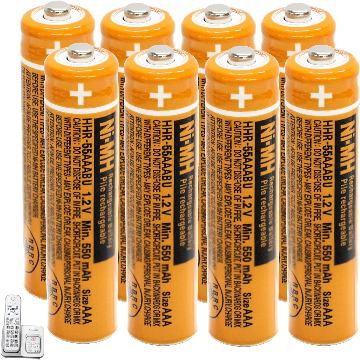 CIEEDE HHR55AAABU NIMH AAA Rechargeable Battery for