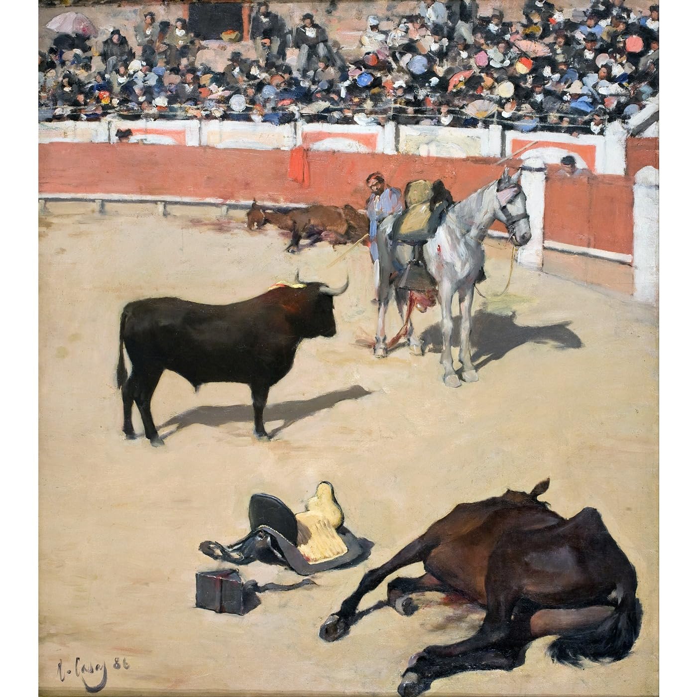 Impression Ramon Casas Corridas decoration elegante en grand format pour mur de maison