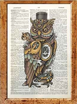 テクスチャーアート スチームパンクアート 額縁 立体画 原画一点もの #2 テクスチャーアート スチームパンクアート 額縁 立体画 原画一点