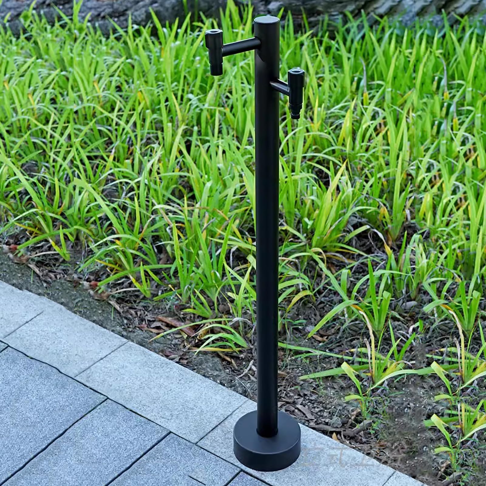 BHGFYXBS Stainless Steel Vertical Garden Water Column, Water Fountain Courtyard Retro Post Faucet, For Home Garden Insulation And Antifreeze, Used For Irrigation And Watering,A