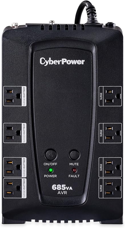 CyberPower CP685AVRG AVR UPS Battery Backup and Surge Protector