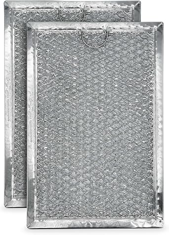 EvertechPRO 2 Pack Microwave Grease Filters Replacement for GE WB06X10359 910504 AH228066 EA228066 PS228066
