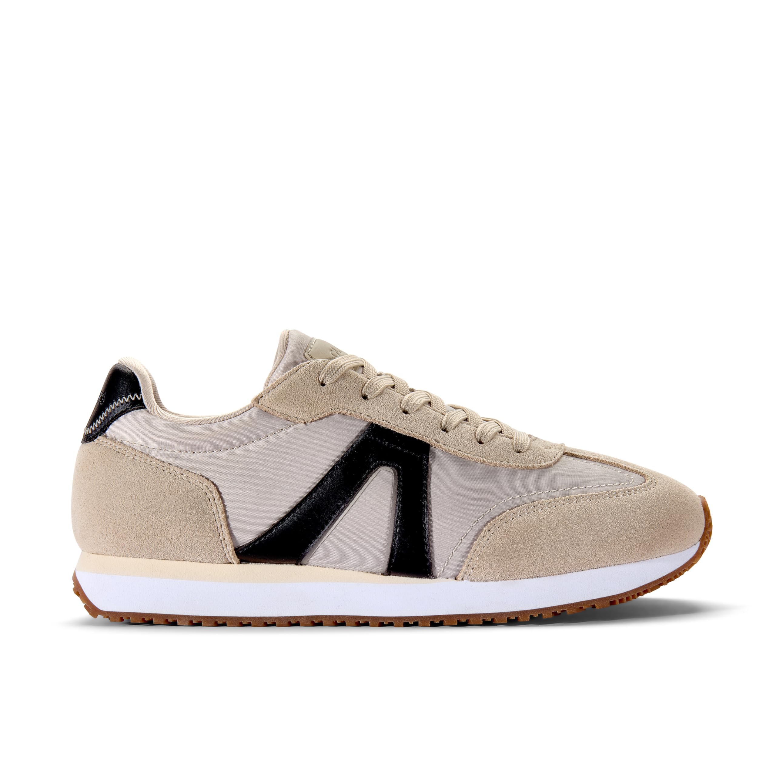 Clarks Women's Beige Calo Run Combination Trainers 3-Standard Fit