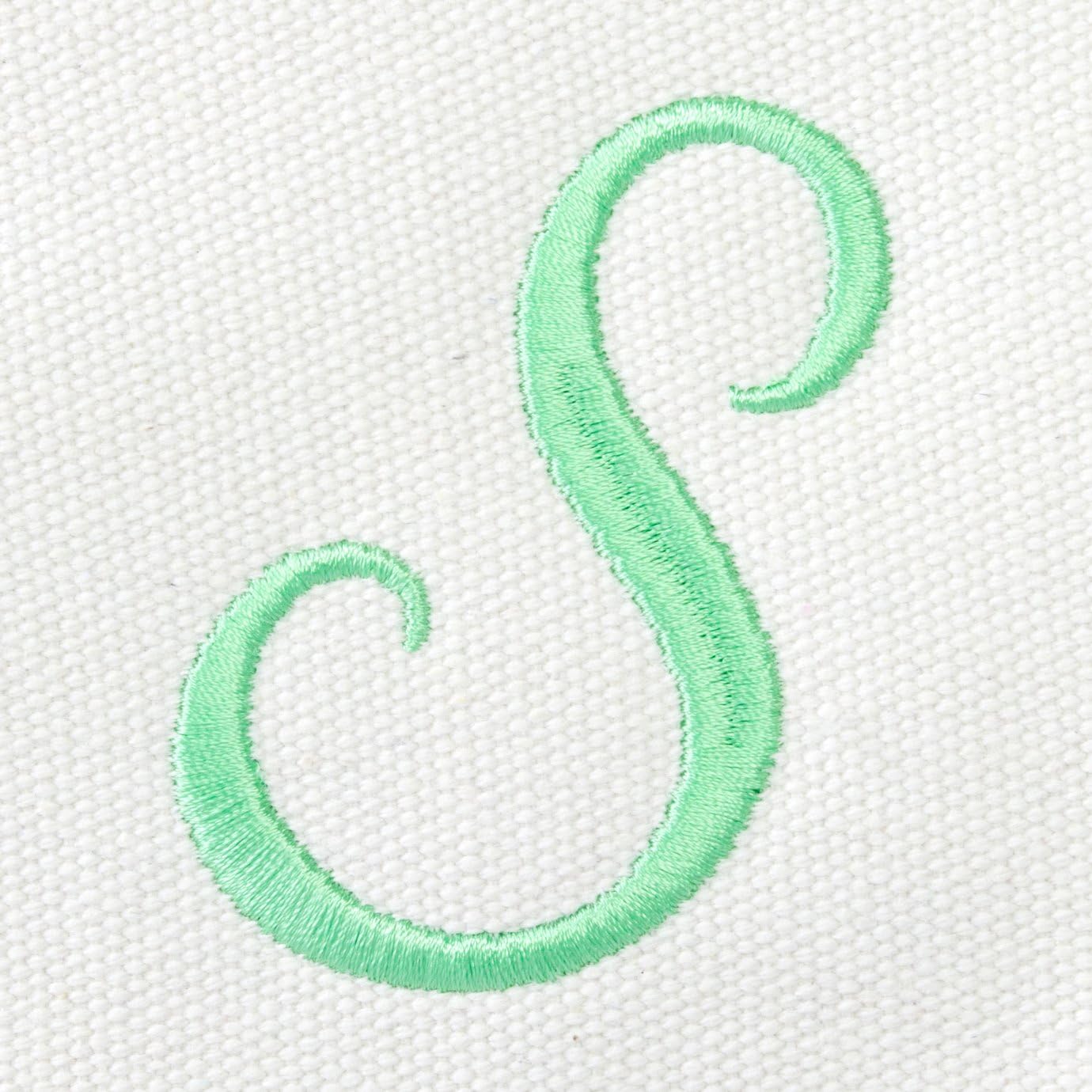 DALIX Women's Premium Tote Bag Shoulder Bags Monogrammed Mint Green A - Z