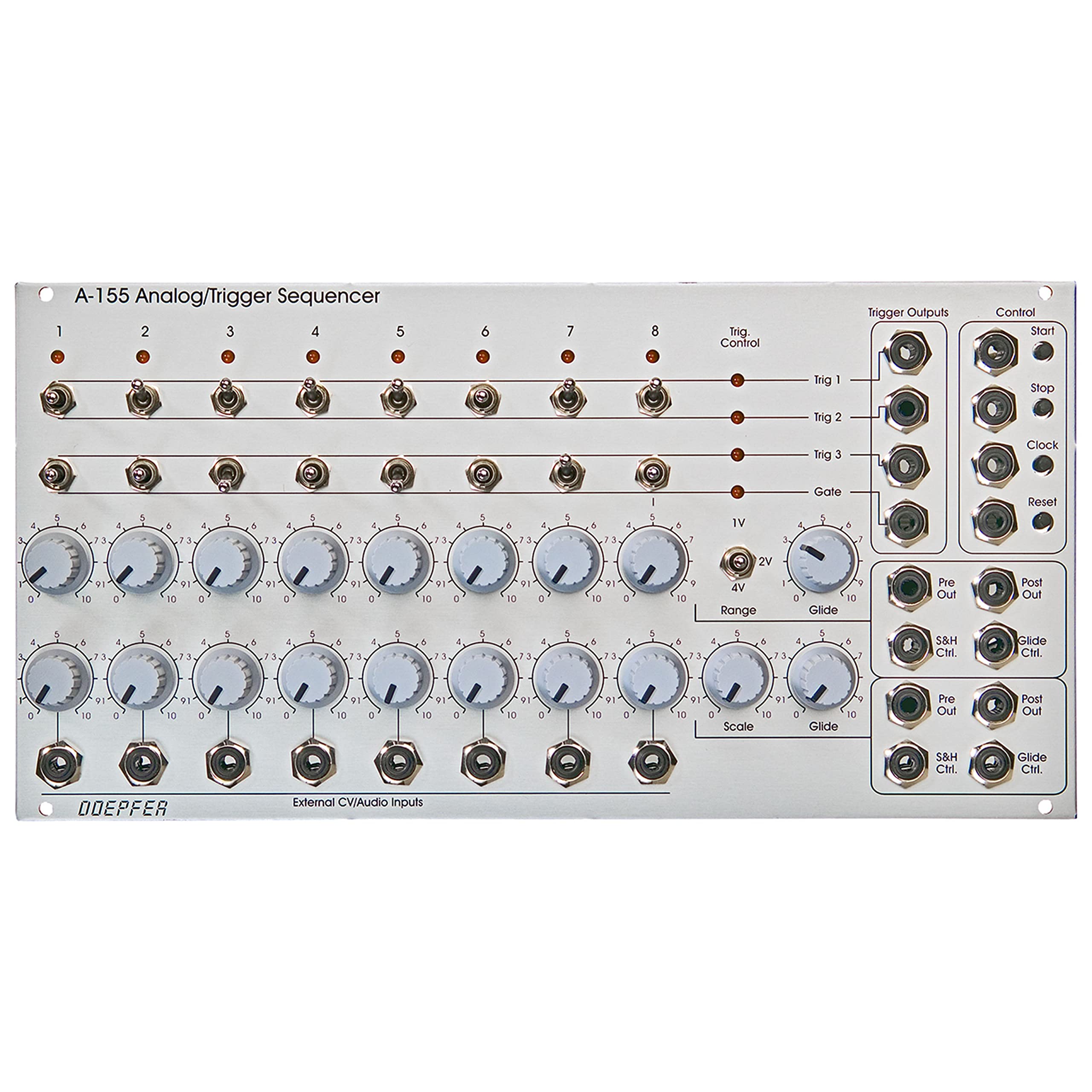 Doepfer A-155 Analog/Trigger Sequencer - Sequenzer Modular Synthesizer