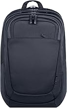 17-Inch Laptop Backpack Travel Plus 30L, Water-Resistant 750D Recycled Plastic, RFID-Blocking Pocket, Anti-Puncture Zippers, Key Fob, Polyester, Blue Graphite, A2CC9AA