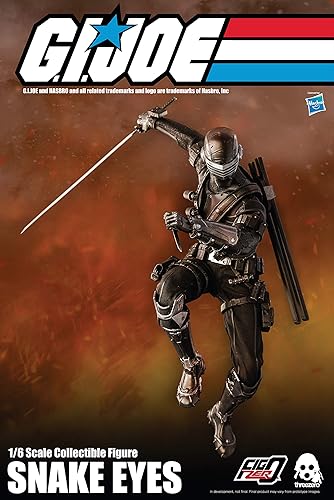 Miniatura 10 de G.I. Joe Snake Eyes Figura coleccionable a escala 16