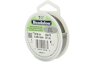 Beadalon 7 Strand Stainless Steel Bead Stringing Wire for Jewelry Making