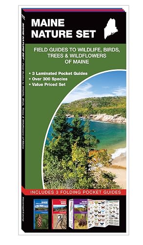 Maine Nature Set: Field Guides to Wildlife, Birds, Trees &amp; Wildflowers of Maine