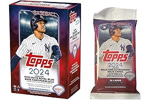Mega Topps Series 2 2024 Baseball Trading Cards - Blaster Box & 1 Fat Pack