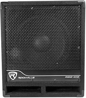Rockville New RBG10S Bass Gig 10" 1200 Watt Active Powered PA Subwoofer DJ/Pro