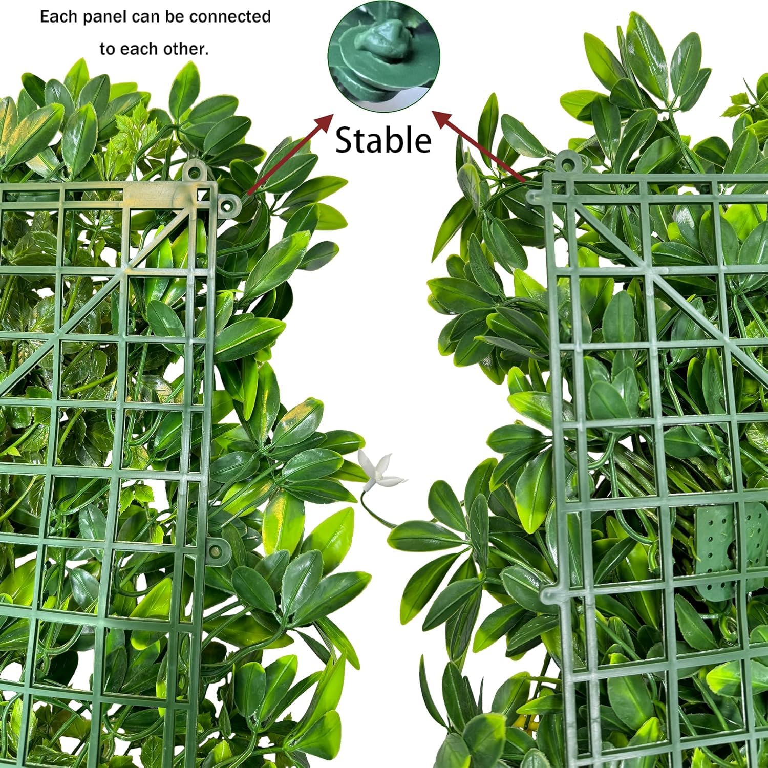 ODTORY Artificial Grass Wall Backdrop Panels,16 X 12 in 12P(16 sqft) UV-Anti Greenery Boxwood Panels for Indoor Outdoor Green Wall Decor & Ivy Fence Covering Privacy: Greenery