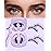 JIMIRE Magnetic Eyelashes Natural Look Wispy Magnetic Lashes with Applicator Cat Eye False Eyelashes with Magnets No Glue Needed Manga Lashes