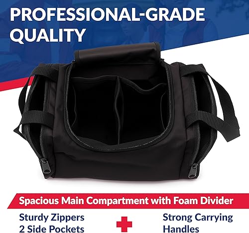 Miniatura 3 de Dixie EMS Dixigear Empty First Responder II Bolsa 10.5" x 5" x 8" - Negro táctico