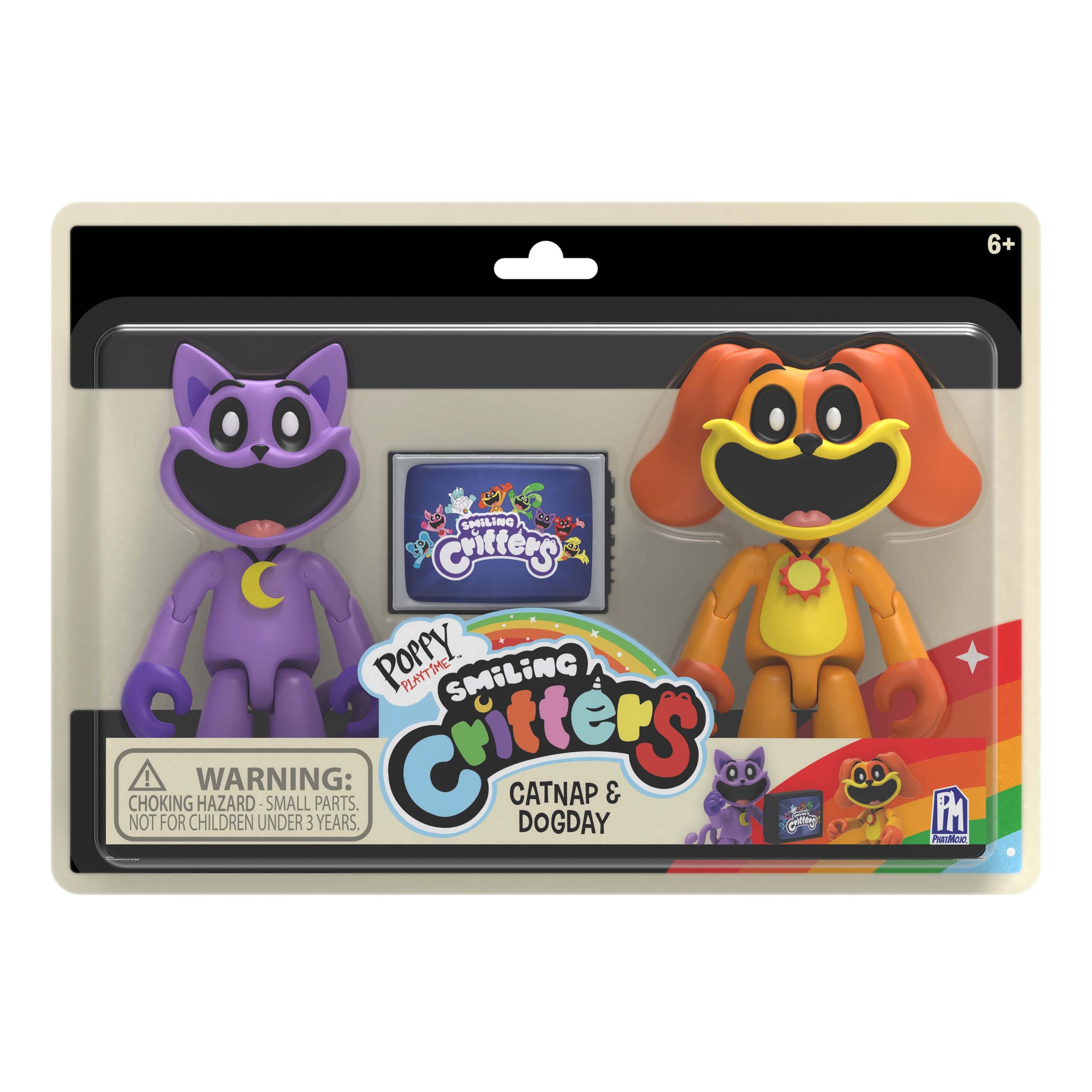 Amazon.com: Poppy Playtime - Smiling Critters Action Figure 2-Pack
